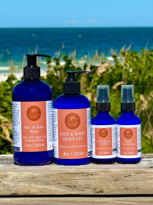 Pure Comfort Collection - Natural Skincare & Shave Essentials Kit