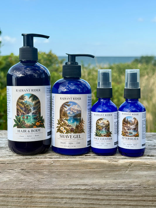 Pure Comfort Collection - Natural Skincare & Shave Essentials Kit